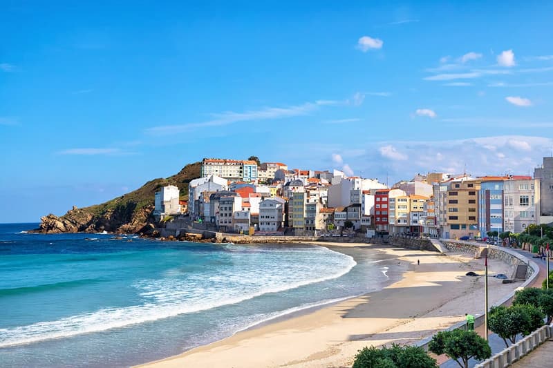 Playa de Area Maior en Malpica de Bergantiños, Costa da Morte